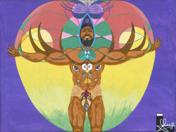 artist studio painting